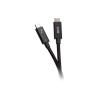 C2G 6ft Thunderbolt 4 USB C Active Cable - USB C to USB C - 40Gbps - M / M - Thunderbolt-Kabel - 24 pin USB-C (M) zu 24 pin USB-C (M) - USB 3.2 / DisplayPort 2.1 / Thunderbolt 4 - 30 V - 1.83 m - USB-Stromversorgung (100 W), Support von 8K 60 Hz, unter
