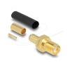 Delock - Antennenanschluss - SMA (W) quetschen - LMR-200