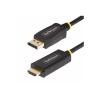 Startech 1m Aktiver DisplayPort auf HDMI Adapterkabel, 4K 60Hz, HDR - Adapterkabel - DisplayPort männlich zu HDMI männlich - 1 m - Schwarz - 4K60Hz-Unterstützung, HDR-Unterstützung