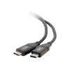 C2G 6ft USB C Cable - USB C to USB C Cable - USB C 2.0 5A - 480 Mbps - M / M - USB-Kabel - USB-C (M) umkehrbar zu USB-C (M) umkehrbar - USB 2.0 - 30 V - 5 A - 1.83 cm - Schwarz