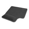 Delock - Mauspad mit Handgelenkpolsterkissen - ergonomisch, Gel-Handgelenkauflage, Linkshänder - Schwarz