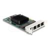 Delock PCI Express x1 Karte zu 4 x RJ45 Gigabit LAN BCM