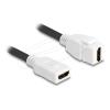 Keystone Modul Kabel HDMI Buchse zu 20 cm, 8K 60 Hz, Video