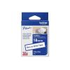 Brother TZe-FA4 - Gewebe - blau auf weiß - Rolle (1,8 cm x 3 m) 1 Kassette(n) Band - für P-Touch PT-1830, 1950, 2430, 2470, 2700, 3600, 7500, 7600, 9800, D450, E550, H101, H500