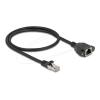 Netzwerk Verlängerungskabel S / FTP RJ45 Stecker, 1 m