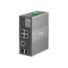 TP-Link Omada IES206GPP V1 - Switch - industriell - managed - 4 x 10 / 100 / 1000 (3 PoE+, 1 PoE++) + 1 x Gigabit SFP + 1 x Combo Gigabit SFP / RJ-45 - an DIN-Schiene montierbar, wandmontierbar - PoE++ (120 W)