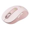 Logitech Signature M650 - Maus - optisch - 5 Tasten - kabellos - 2.4 GHz, Bluetooth - Logitech Logi Bolt USB-Receiver - rosé