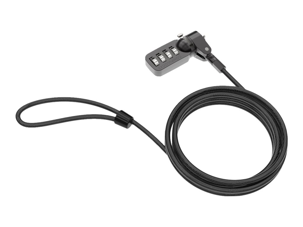 Compulocks T-bar Security Combination Cable Lock - Sicherheitskabelschloss - für Compulocks Universal Tablet Holder