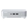 ASUS NUC 14 Pro+ RNUC14RVSU500000I - Barebone - Mini-PC - 1 x Core Ultra 5 125H / 1.2 GHz - RAM 0 GB - Intel Arc Graphics - 1GbE, 2.5GbE, Wi-Fi 6E, Bluetooth 5.3 - WLAN: 802.11a / b/g / n/ac / ax (Wi-Fi 6E), Bluetooth 5.3 - Silber