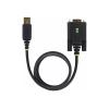 StarTech.com 1m USB Null Modem Kabel, FTDI, USB-A zu RS232 Adapter - Kabel USB / seriell - USB (M) zu DB-9 (M) - 1 m - Schwarz
