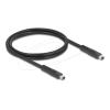 Delock - DisplayPort-Kabel - Mini DisplayPort (M) zu Mini DisplayPort (M) - DisplayPort 2.1 - 1 m - bis zu 80 Gbps Datenübertragungsrate, 16K bei 60 Hz Unterstützung - Schwarz