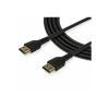 Startech 1,5m Premium HDMI Kabel mit Ethernet, High Speed 4K Kabel - Premium Hochgeschwindigkeit - HDMI-Kabel mit Ethernet - HDMI männlich zu HDMI männlich - 1.5 m - abgeschirmt - Schwarz - passiv, 4K60Hz (4096 x 2160) Unterstützung, robust, HDR-Unte