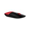 HP Z3700 - Maus - kabellos - 2.4 GHz - kabelloser Empfänger (USB) - Rot