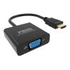 VISION Professional - Videoadapter - HDMI männlich zu HD-15 (VGA) weiblich - 23 cm - Schwarz - 1080p-Unterstützung