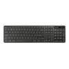 Targus EcoSmart - Tastatur - full size - antimicrobial - kabellos - Bluetooth 5.0, 2.4 GHz - QWERTY - GB - Schwarz