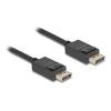 Delock - DisplayPort-Kabel - DisplayPort (M) zu DisplayPort (M) - DisplayPort 2.1 - 2 m - 8K60Hz (7680 x 4320) Unterstützung - Schwarz
