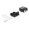 Delock - Gehäuse mit modularen Einsätzen - Keystone-Oberfläche montierte Box - Schwarz - 2 Ports