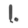 Delock - Antenne - 5G, LTE, SMA-Stecker, drehbar, mit Kippgelenk - Smart Home - 3 dBi - ungerichtet - Schwarz