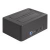 Delock USB Dual Dockingstation für 2 x SATA HDD / SSD mit Klon Funktion und Card Reader + zusätzlichem USB Port