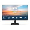 Philips 27E1N1800A - 1000 Series - LED-Monitor - 69 cm (27") - 3840 x 2160 4K @ 60 Hz - IPS - 350 cd / m² - 1000:1 - HDR10 - 4 ms - 2xHDMI, DisplayPort - Lautsprecher - Schwarz