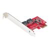 SATA PCIe Card 2 Ports 6Gbps Non-RAID