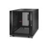 APC NetShelter SX - Schrank Netzwerkschrank - Schwarz - 12U - 48.3 cm (19") - TAA-konform - für P / N: SMTL1500RM3UC, SMTL1500RMI3UC, SRT5KRMXLTUS, SRTL3KRM1UC, SRTL3KRM1UNC