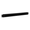 StarTech.com 1 HE Rackblende mit Bürste zur Kabeldurchführung - Kabelführungsplatte für Schaltschrank - Schwarz - 1U - 48.3 cm (19") - für P / N: RACK-18U-20-WALL-OA, RACK-21U-20-WALL-OA, RACK-24U-20-WALL-OA, RK12OD2, RK3236BKF
