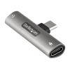 StarTech.com USB-C Audio- und Ladeadapter - USB-C-Audio Adapter mit 3,5-mm TRRS Kopfhörer- / Headset Buchse und 60W USB Typ-C-Power Delivery Pass-Through - für USB-C Handy / Tablet / Laptop (CDP235APDM) - Dockingstation - USB-C