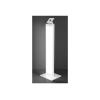 Compulocks - Aufstellung - für Tablethalterung - Branding-fähig - Metall - weiß - Bildschirmgröße: bis zu 61 cm (bis zu 24 Zoll) - Bodenaufstellung - mit Lighting Kit