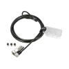 Kensington Universal 3-in-1 Combination Laptop Lock - Resettable - Sicherheitskabelschloss - 1.8 m