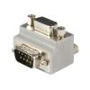 StarTech.com DB9 auf Seriell DB9 Kabel Adapter Typ 2 rechts gewinkelt - St / Bu - DB9 Koppler - Serieller Adapter - DB-9 (M) zu DB-9 (W) - 90° Stecker - Grau - für P / N: ICUSB2324852, ICUSB232DB25, ICUSB232INT1, ICUSB232INT2, ICUSB422