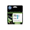 HP 711 3-pack 29-ml Cyan Ink Cartridges