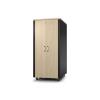 APC NetShelter - Schrank - schallisoliert - Wechselstrom 230 V - Ahorn - 32U - 48.3 cm (19")