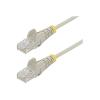 Cable - Grey Slim CAT6 Patch Cord 0.5m