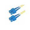 StarTech.com 3 Meter LWL Patchkabel SC SC (UPC) Singlemode OS2, LSZH - Patch-Kabel - SC / UPC Einzelmodus (M) zu SC / UPC Einzelmodus (M) - 3 m - 3 m - 2 mm - Glasfaser - Duplex - 9 / 125 Mikrometer - OS1 / OS2 - halogenfrei - Gelb