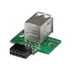 2 Port USB Motherboard Header Adapter