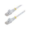 StarTech.com 5m Cat5e Ethernet Netzwerkkabel Snagless mit RJ45 - Cat 5e UTP Kabel - Weiß - Netzwerkkabel - RJ-45 (M) zu RJ-45 (M) - 5 m - UTP - CAT 5e - ohne Haken, verseilt - weiß