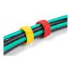 Delock - Klettverschluss - 15 cm - Schwarz, Blau, Gelb, Rot, grün (Packung mit 10)