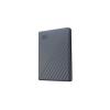WD My Passport WDBWML0020BGY - Festplatte - verschlüsselt - 2 TB - extern (tragbar) - USB 3.2 Gen 1 (USB-C Steckverbinder) - 256-Bit-AES - Silikongrau