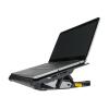 Targus Chill Mat - Notebook-Ständer - mit USB 2.0-Hub mit 4 Ports - Schwarz, Grau