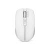 DICOTA Notebook - Maus - 5 Tasten - kabellos - 2.4 GHz, Bluetooth - kabelloser Empfänger (USB) - weiß