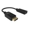 VISION Professional - Videoadapter - DisplayPort männlich zu HDMI weiblich - Schwarz - 4K Unterstützung
