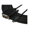 StarTech USB-C auf DVI Kabel - USB 3.1 Typ C zu DVI - Monitorkabel - 1920 x 1200 - Schwarz - Externer Videoadapter - VIA / VLI - VL100 / Parade - PS171 - USB-C - DVI - Schwarz - für P / N: TB4CDOCK
