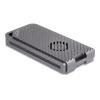 Delock - Speichergehäuse - 40 Gbps, Gaming-Stil, mit LED und Lüfter, werkzeugfrei - M.2 - M.2 NVMe Card - Thunderbolt 3, Thunderbolt 4, USB4 - Silber