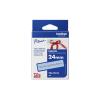 Brother TZe-RL54 - Seidig - Gold auf hellblau - Rolle (2,4 cm x 4 m) 1 Kassette(n) Band - für Brother PT-D600, P-Touch PT-2430, 2700, 3600, 7500, 7600, 9800, D800, E550, H500, P750