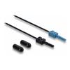 Delock - Netzwerkkabel - HFBR 4531Z (M) zu HFBR 4533Z (M) - 2 m - 2.2 mm - Glasfaser - Simplex - Schwarz