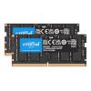 Crucial - DDR5 - Kit - 48 GB: 2 x 24 GB - SO-DIMM 262-Pin - 3200 MHz / PC5-51200 - CL52 - 1.1 V - getaktet - on-die ECC