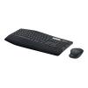 Logitech MK850 Performance - Tastatur-und-Maus-Set - kabellos - Bluetooth, 2.4 GHz - US International / Hebrew
