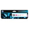 HP 980 - 86.5 ml - Magenta - original - Tintenpatrone - für Officejet Enterprise Color MFP X585, Officejet Enterprise Color Flow MFP X585